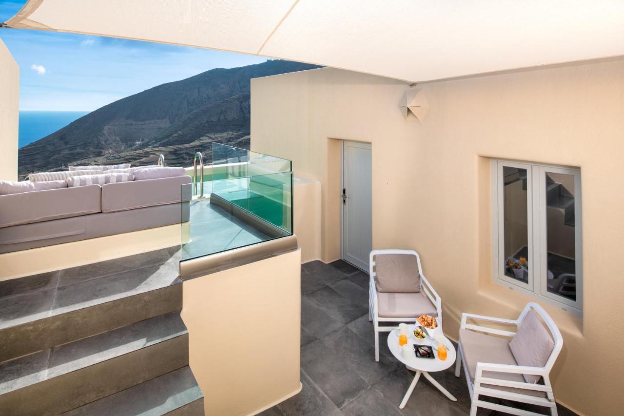 Skyfall Suites - Adults Only Pyrgos Kallistis Luaran gambar