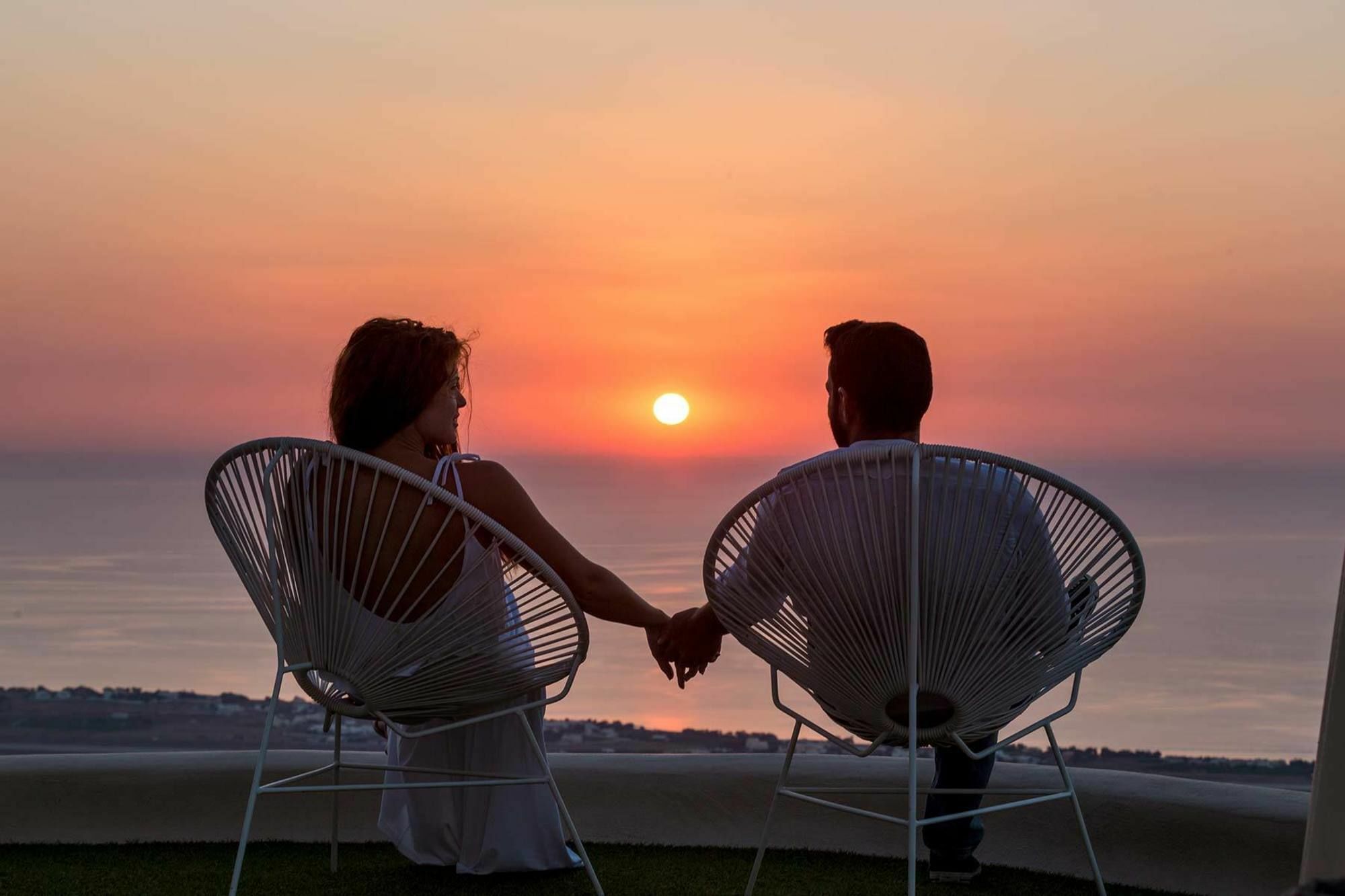 Skyfall Suites - Adults Only Pyrgos Kallistis Luaran gambar